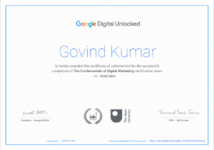 Certified Digital Marketing Expert